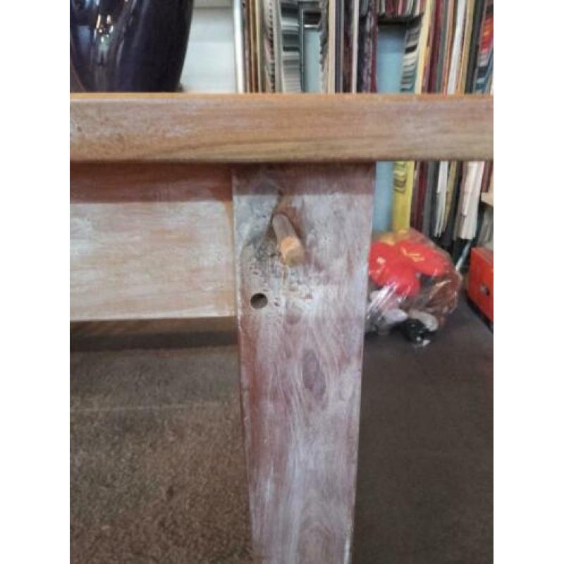 Mooie grote teak tafel