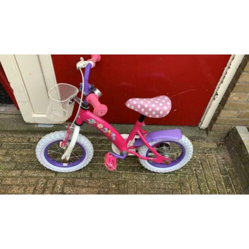 Mini mouse fiets 12 inch