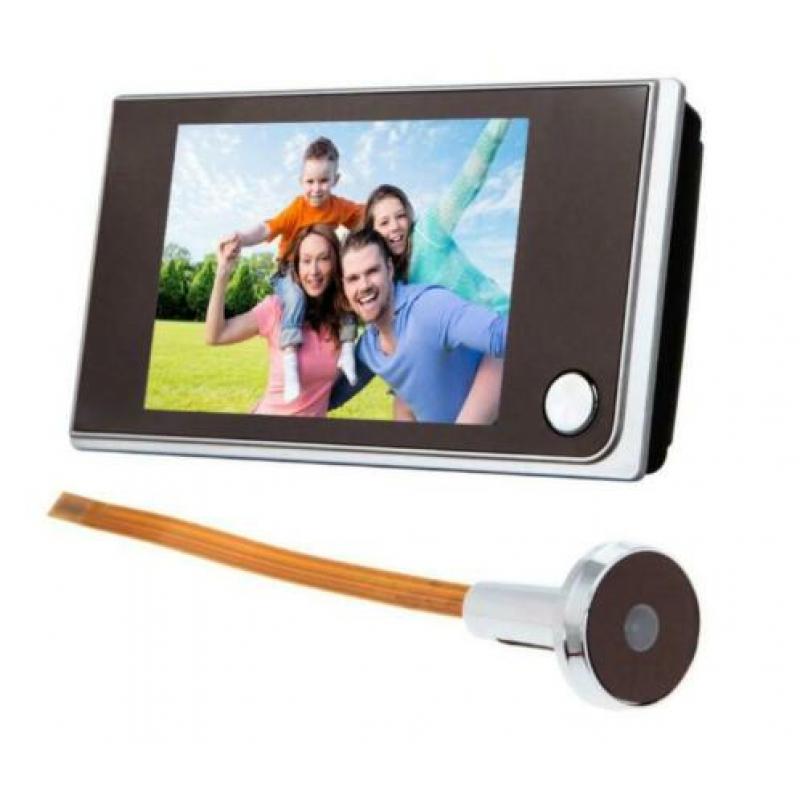 Deurspion digitale camera deurbel LCD scherm kijkgaatje