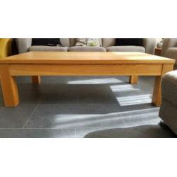 salontafel eikenfineer 1.30cmx0.70cmx0.38cm
