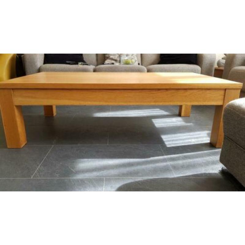 salontafel eikenfineer 1.30cmx0.70cmx0.38cm