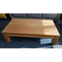 salontafel eikenfineer 1.30cmx0.70cmx0.38cm