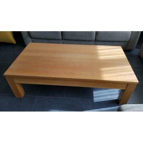 salontafel eikenfineer 1.30cmx0.70cmx0.38cm