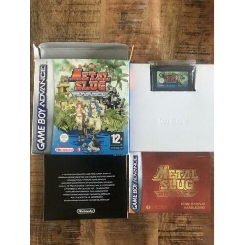 Metal Slug Advance Gameboy Advance GBA