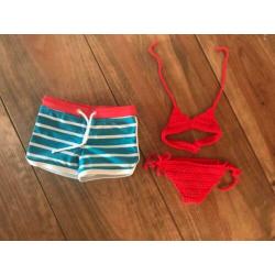 Zwembroekje + Bikini voor een Pop