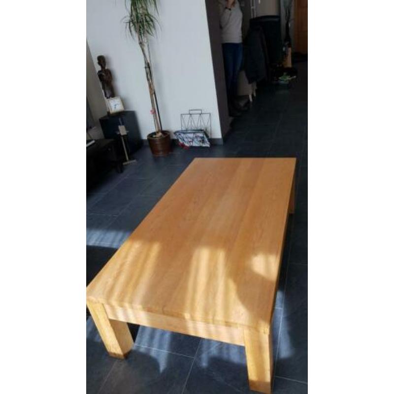 salontafel eikenfineer 1.30cmx0.70cmx0.38cm