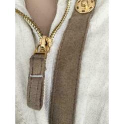 C425 DAMO maat 38=M jas regenjas tussenjas zomerjas beige