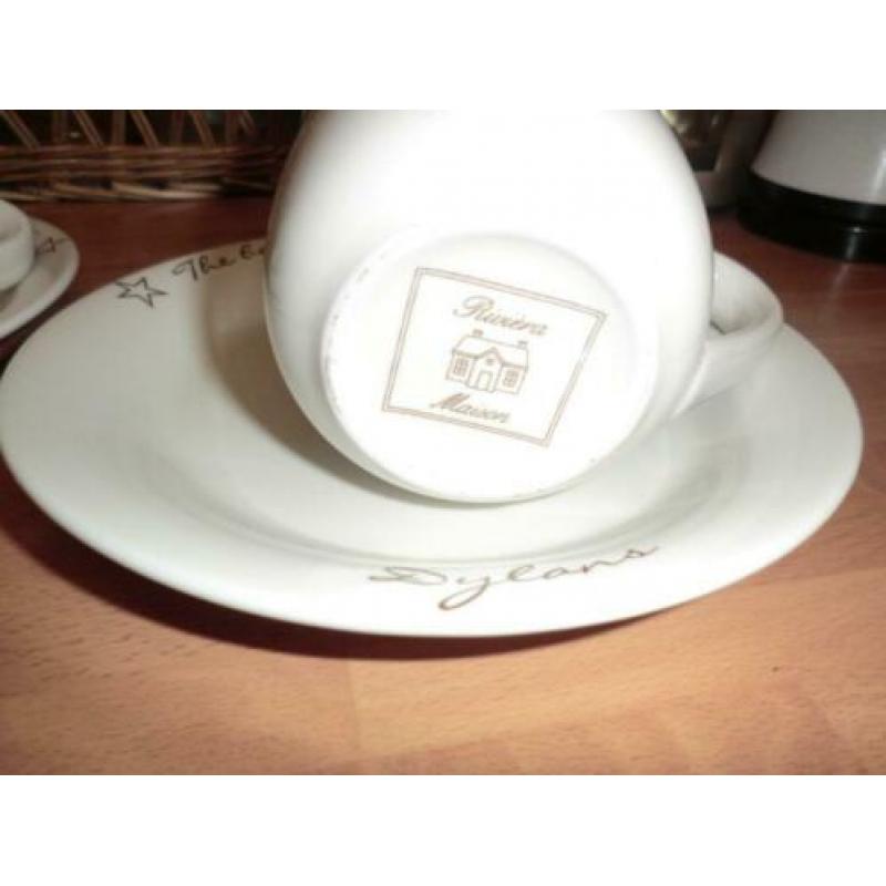 Riviera Maison Kop en Schotel Chocolade Mok RM
