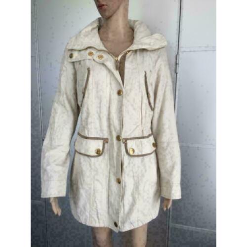 C425 DAMO maat 38=M jas regenjas tussenjas zomerjas beige