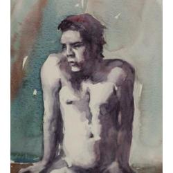 Theo Verhulst, mannelijke naaktpose