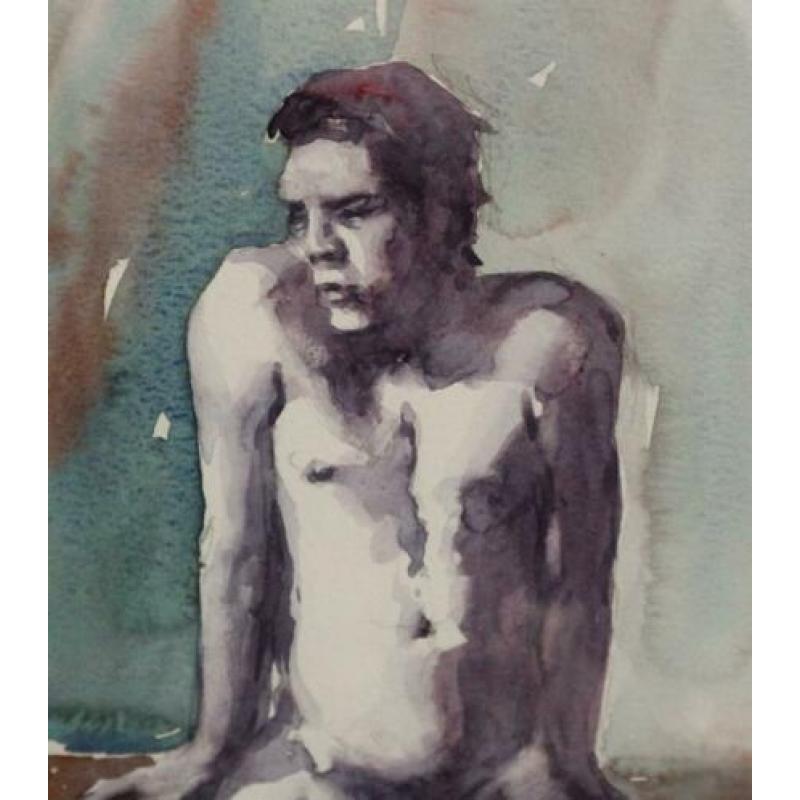 Theo Verhulst, mannelijke naaktpose