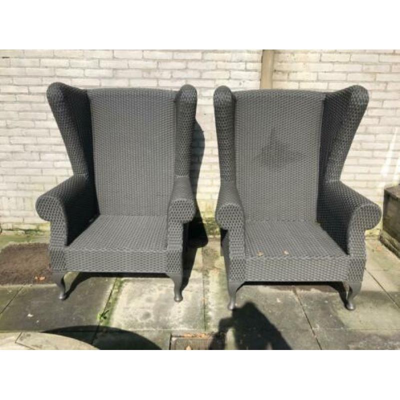 Borek hoge tuin stoelen 4stuks