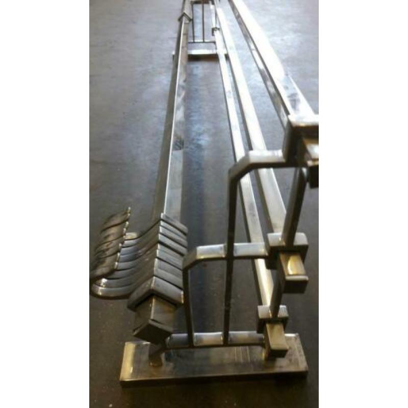 Art Deco Berlin chroom kapstok 180cm
