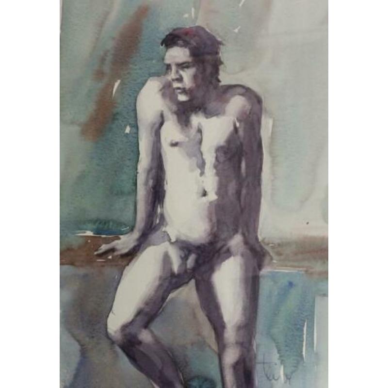 Theo Verhulst, mannelijke naaktpose