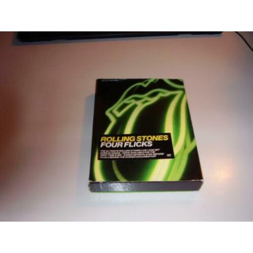Four Flicks - Rolling Stones - 4 Disc Box
