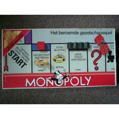 monopoly speciale 50 jarige jubileum editie