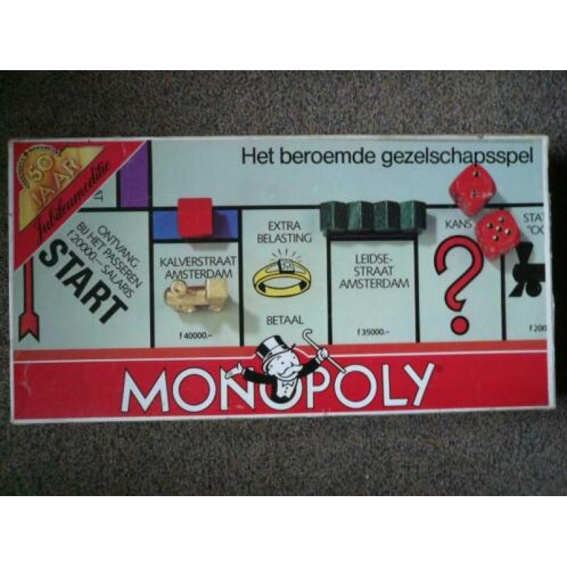monopoly speciale 50 jarige jubileum editie