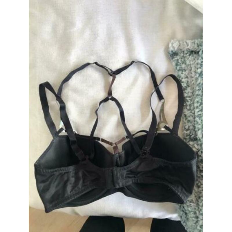 Zwarte/bruine Marlies Dekkers bh 75D