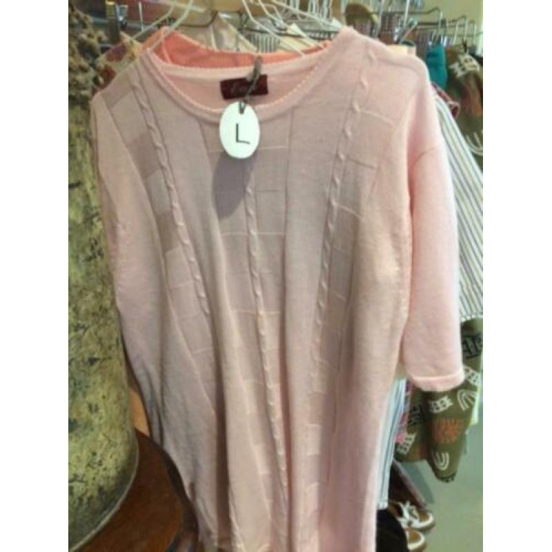 Vintage kleding / shirts - tops - zomertruitjes / maat: L