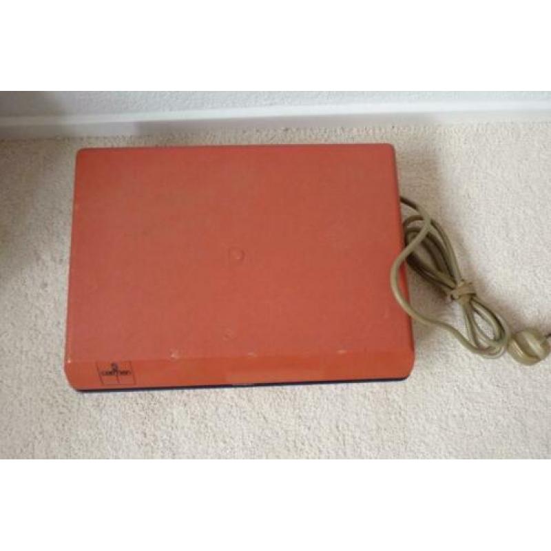 retro Carmen krulset rode cassette 20 rollers spiegel