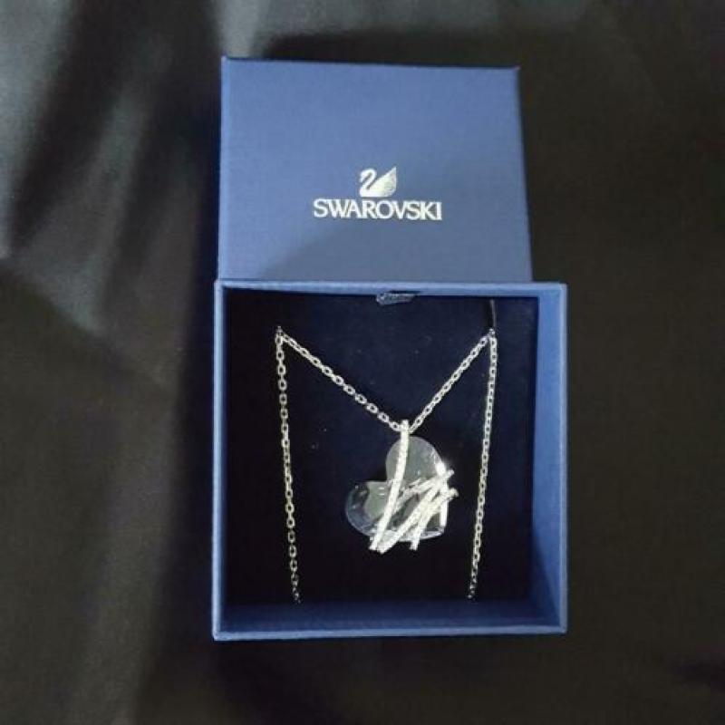 Swarovski heart ketting New
