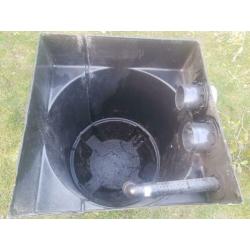 Nette 180 liter bewegend bed filter