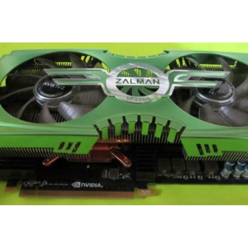 Asus GTX 470 (1,25GB) & Zalman koeler & snelheidsregelaar
