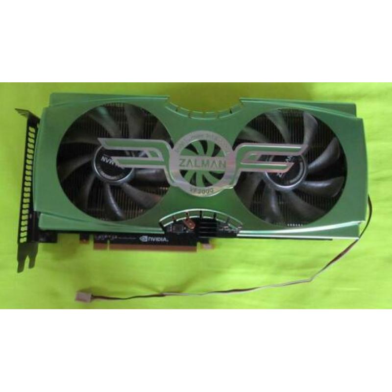 Asus GTX 470 (1,25GB) & Zalman koeler & snelheidsregelaar