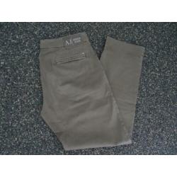 armani 7/8 broek taupe 36