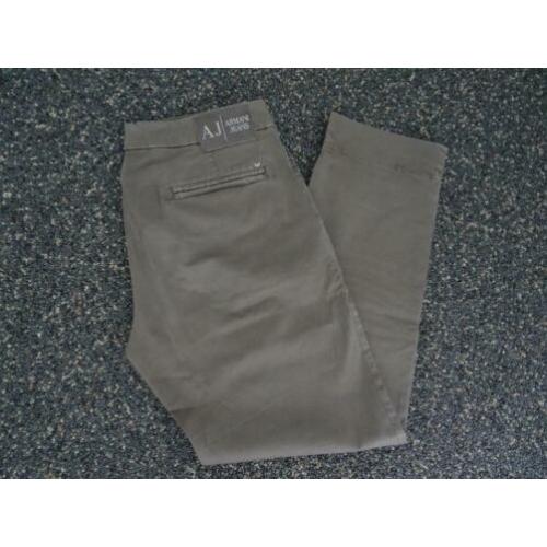 armani 7/8 broek taupe 36