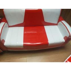Retro kinder bankstel en stoelen