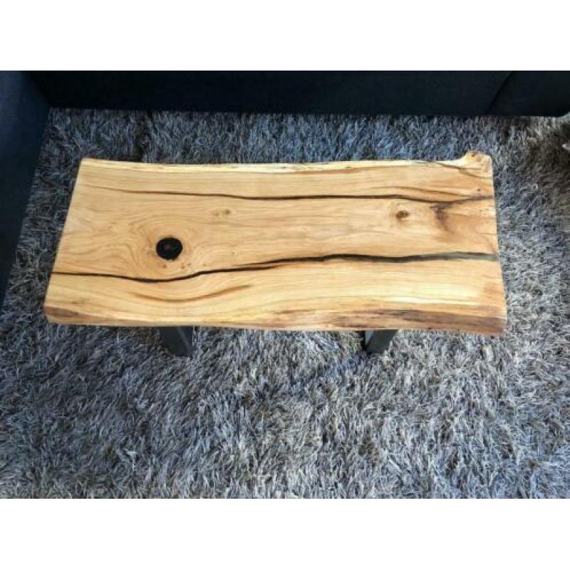 Salontafel eikenhout epoxy