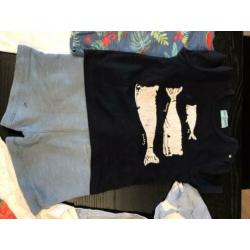 Kledingpakket zomer mt 86 (oa: tumble n dry, Z8, Hema)