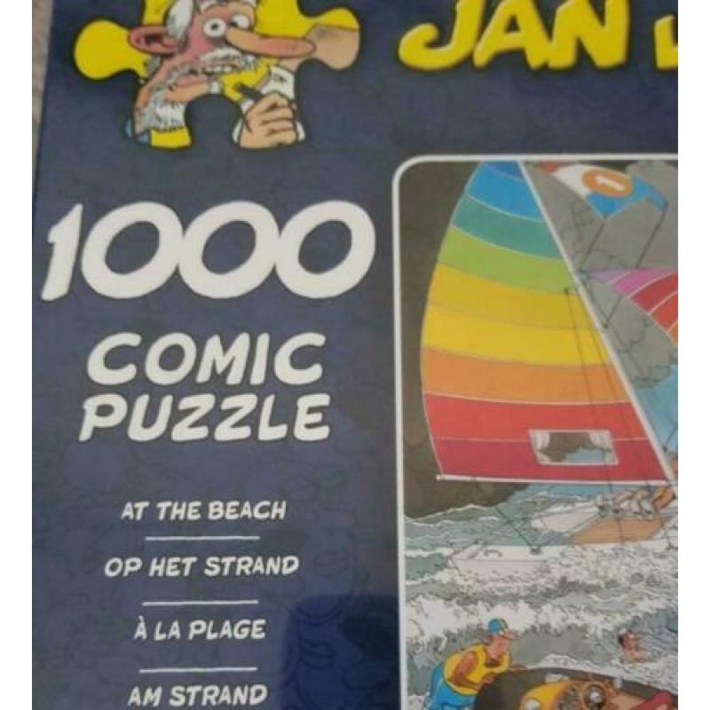 Nieuwe Jan van Haasteren puzzel At the beach / Op het strand