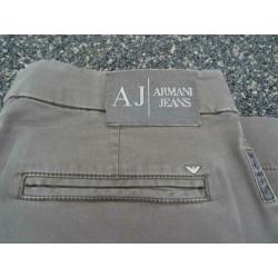 armani 7/8 broek taupe 36
