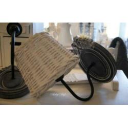Wandlampjes Brocante Landelijk Vintage