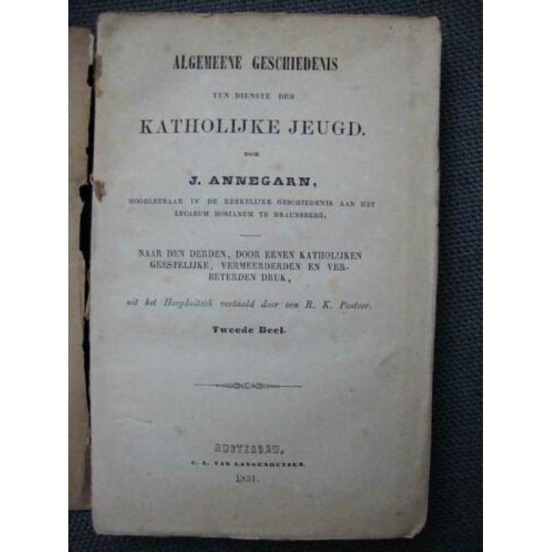 Algemeene geschiedenis ten dienste der kath. jeugd (1851)