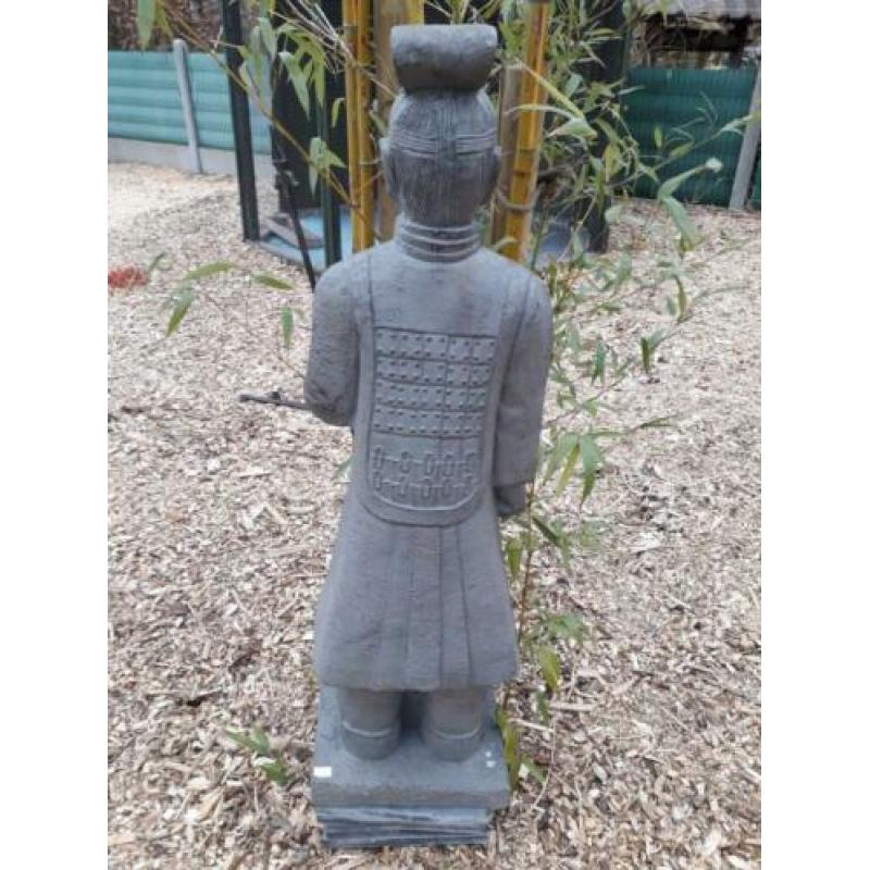 boeddha , chinese xian krijger ( +/- 120 cm hoog )
