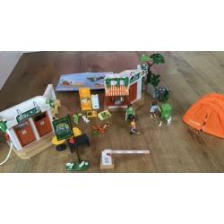 Playmobil grote camping 5432, geheel compleet