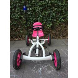 Prachtige Buddy skelter van Berg. Roze/wit mét zwaailicht
