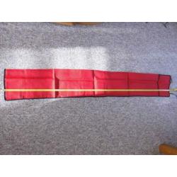 Te koop katoenen hengelhoezen L 132 cm B 21 cm