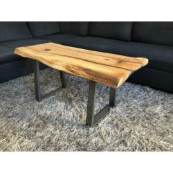 Salontafel eikenhout epoxy