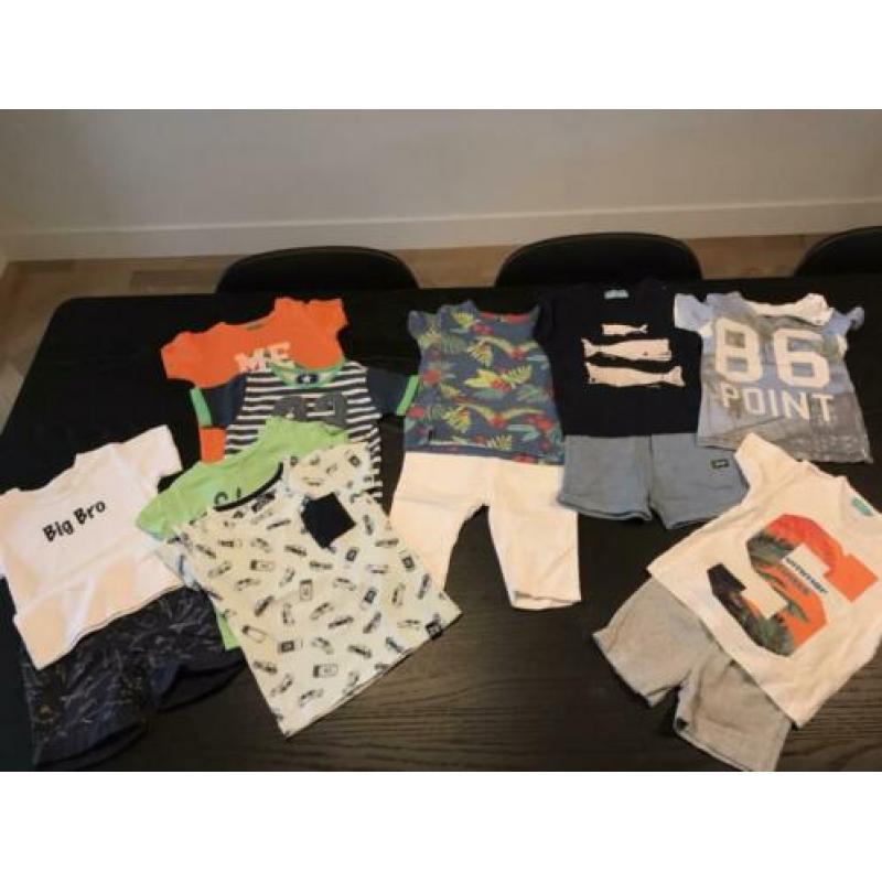 Kledingpakket zomer mt 86 (oa: tumble n dry, Z8, Hema)