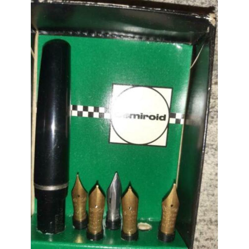 Oude pen osmiroid pen set