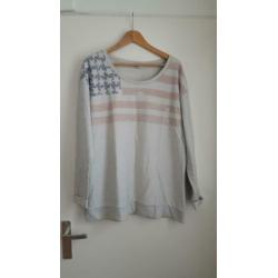 Sweather trui, Amerikaanse vlag, maat 48 (valt kleiner)