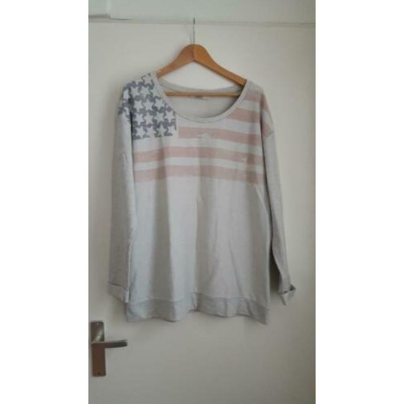 Sweather trui, Amerikaanse vlag, maat 48 (valt kleiner)