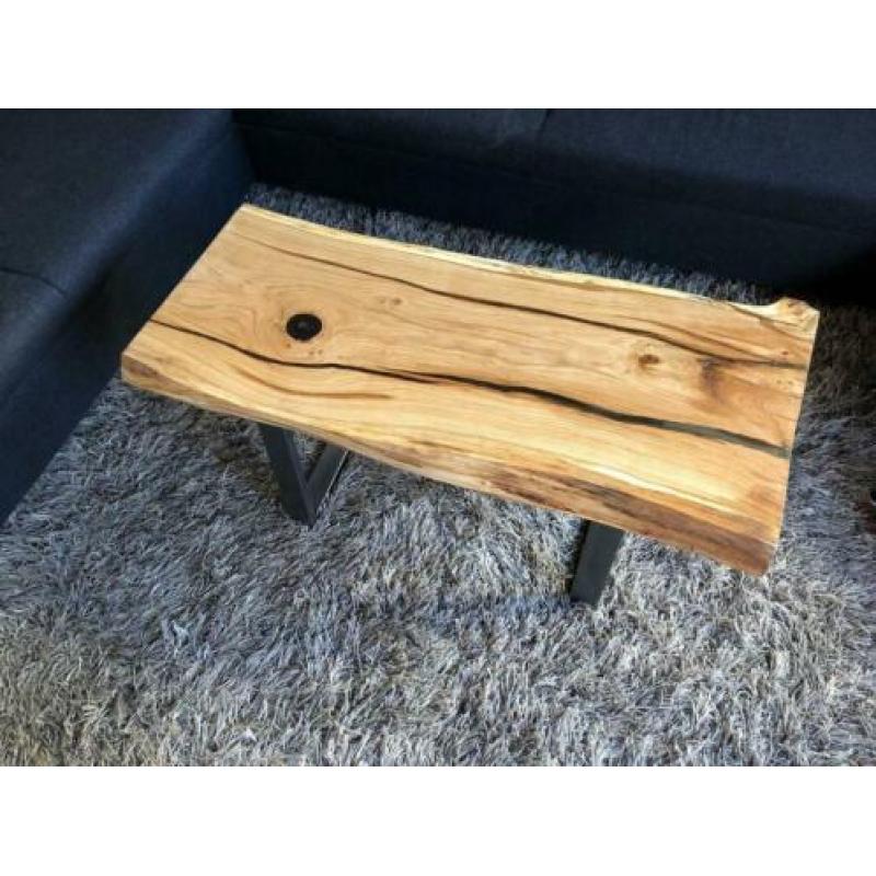 Salontafel eikenhout epoxy