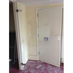Hard glazen deur 82/5× 2 m