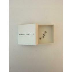 Anna + Nina “Bindi Dot Stud Silver”