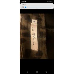 Luipaard broek my jewellery maat M groen zwart